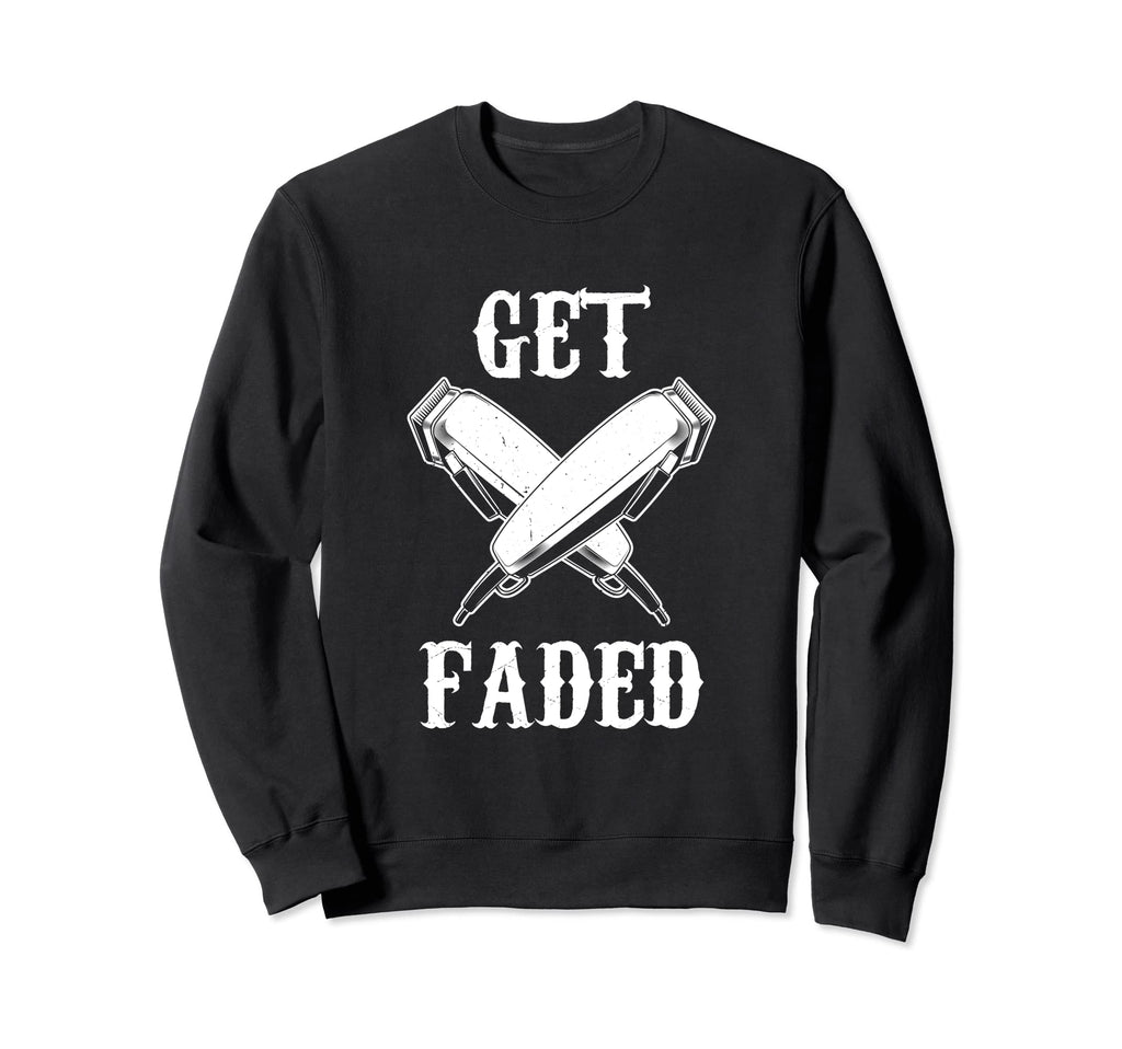 Distressed Barber Sweatshirt - Aesthetic Graphic Unisex - T-Shirt, Sweatshirt, Hoodie