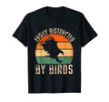Easily Distracted Birds Sunset T-Shirt - Fun Novelty Design Men Women - T-Shirt, Sweatshirt, Hoodie