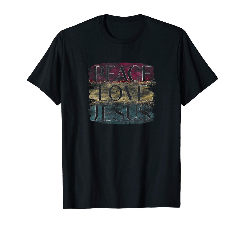 Christian Faith Peace Love Jesus T-Shirt - Unique Graphic Unisex - T-Shirt, Sweatshirt, Hoodie