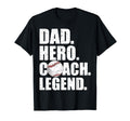 Dad Hero Coach Legend Father Daddy T-Shirt - Trendy Graphic Unisex - T-Shirt, Sweatshirt, Hoodie