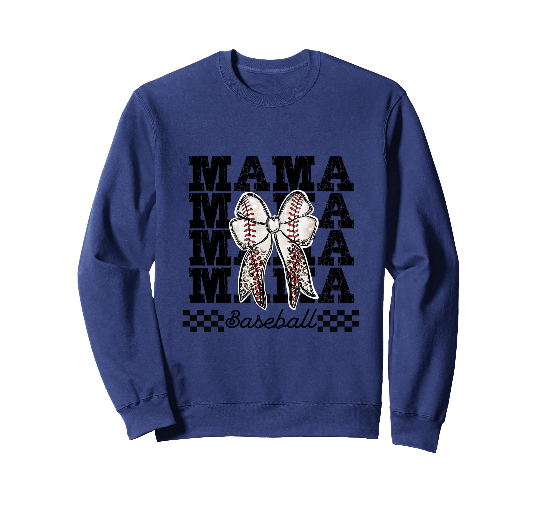 Baseball Mama Coquette Varsity Sweatshirt - Casual Everyday Wear Men Women - T-Shirt, Sweatshirt, Hoodie