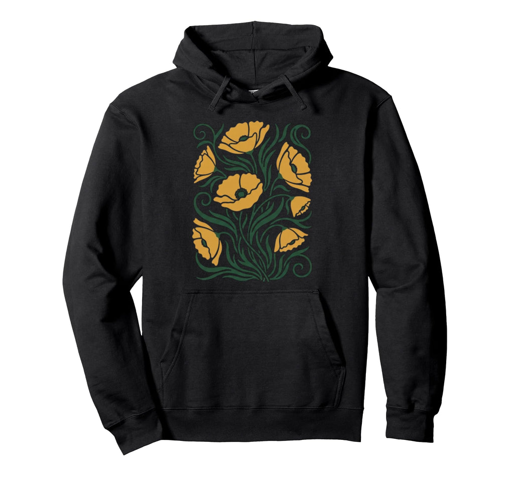 Boho Floral Hoodie - Casual Everyday Wear Unisex - T-Shirt, Sweatshirt, Hoodie