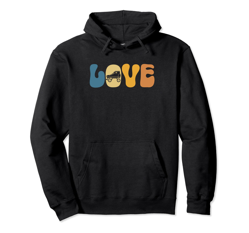 Rollerskate Funny Roller Skating Love Hoodie - Unique Graphic for Adults - T-Shirt, Sweatshirt, Hoodie