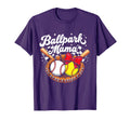 Ballpark Mom Mama Baseball Softball T-Shirt - Casual Everyday Wear Unisex - T-Shirt, Sweatshirt, Hoodie