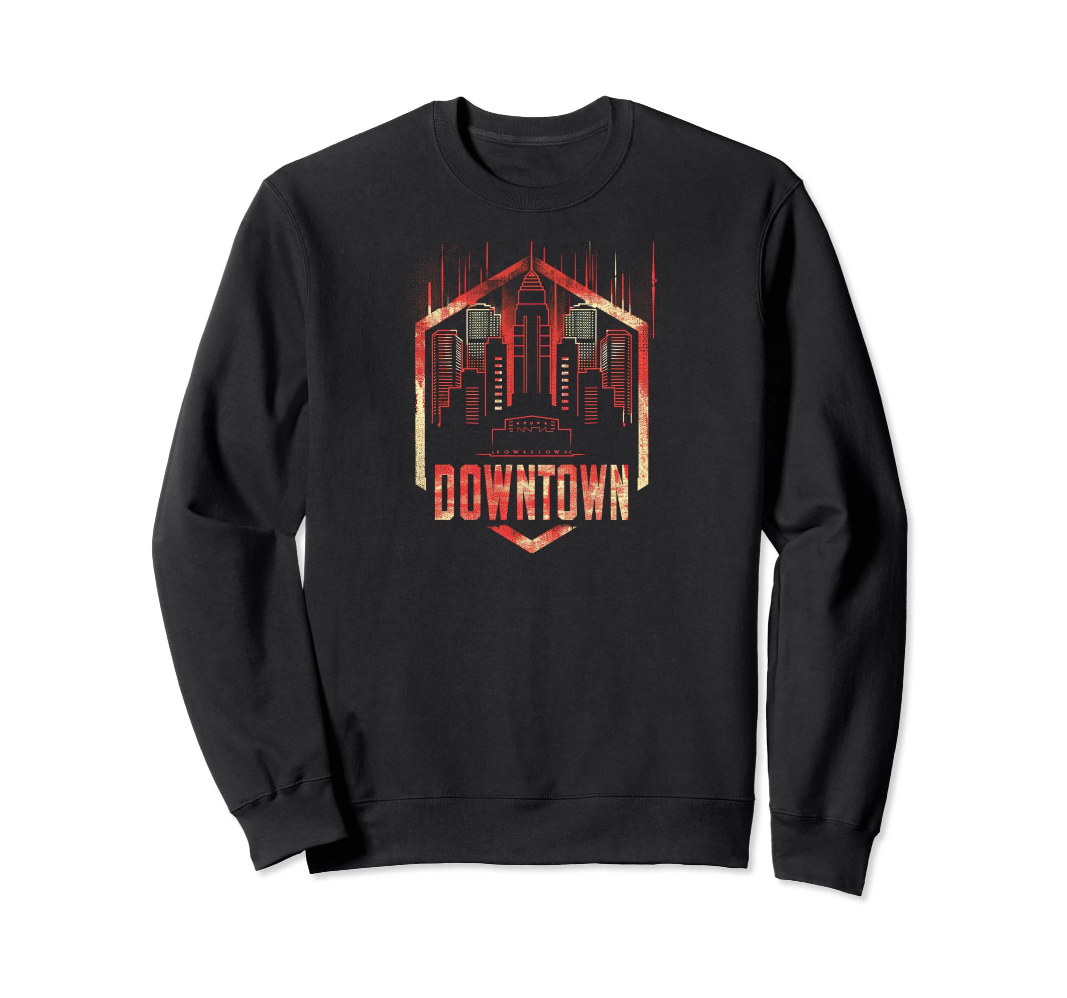 Downtown Grit 90S Grunge Urbandecay Sweatshirt - Trendy Graphic for Adults - T-Shirt, Sweatshirt, Hoodie