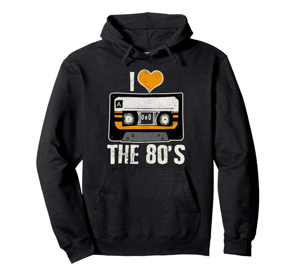 1980 Birthday Year Cassette Tape Throwback Hoodie - Graphic Print Unisex - T-Shirt, Sweatshirt, Hoodie