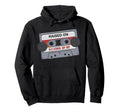 Raised Old School Hip Hop Cassette Hoodie - Unique Graphic Men Women - T-Shirt, Sweatshirt, Hoodie