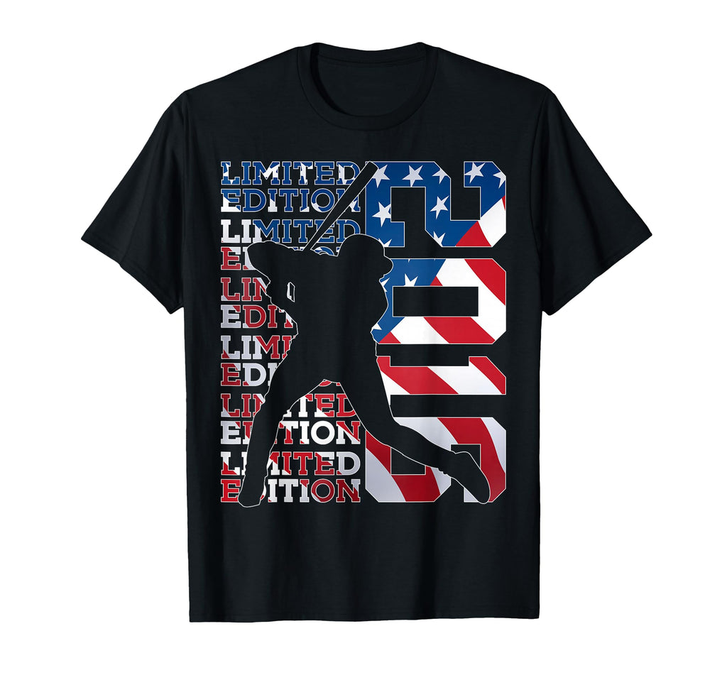 2016 Baseball 10Th Birthday T-Shirt - Fun Novelty Design for Adults - T-Shirt, Sweatshirt, Hoodie