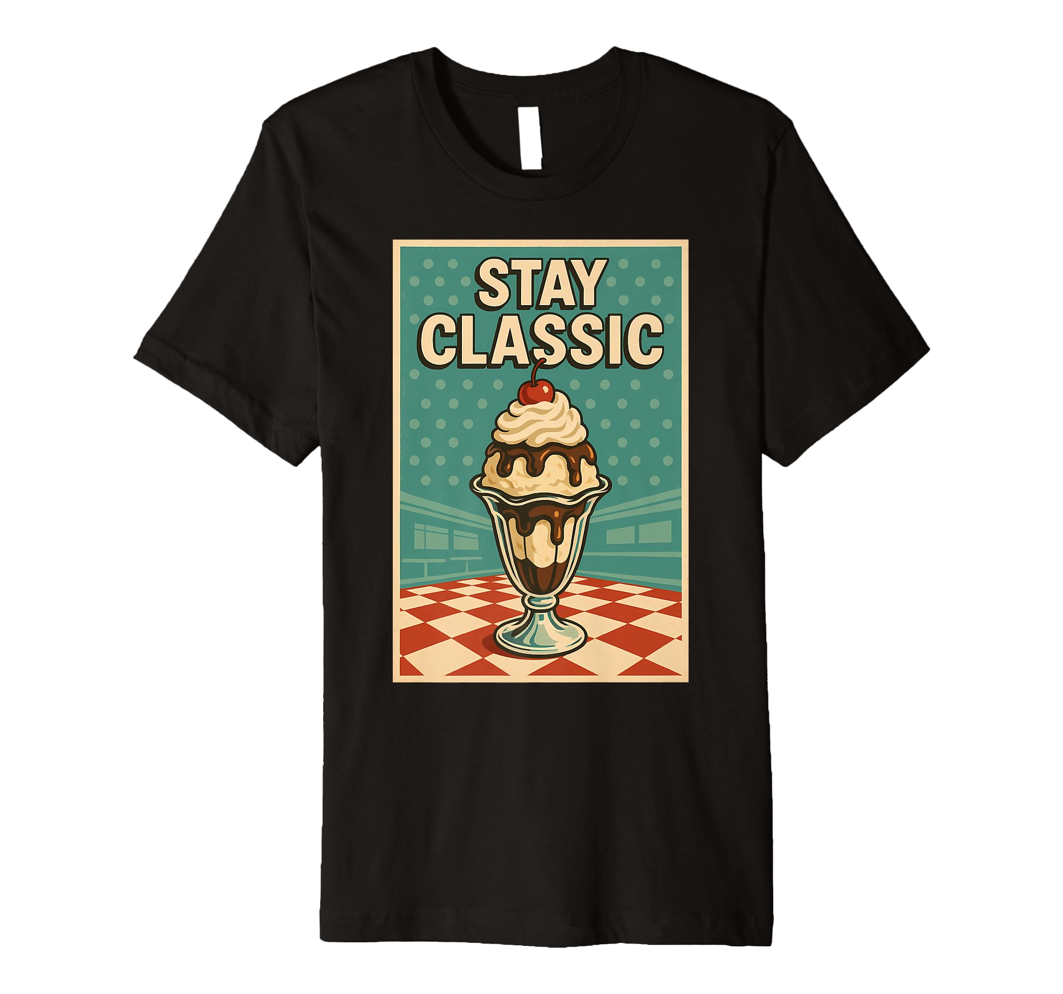 Stay Ice Cream Sundae T-Shirt - Streetwear Style Unisex - T-Shirt, Sweatshirt, Hoodie