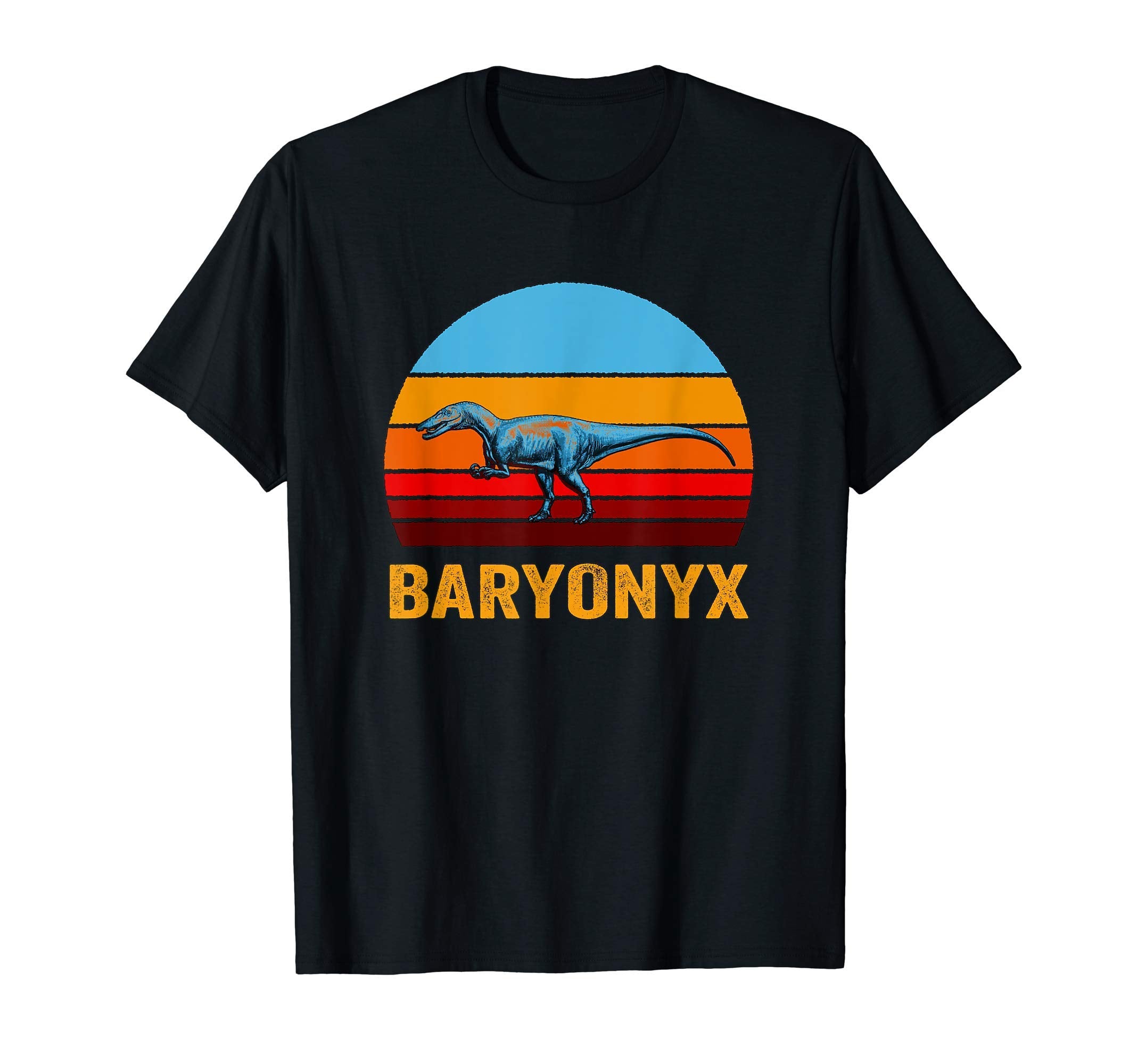 Sunset Baryonyx T-Shirt - Aesthetic Graphic Unisex - T-Shirt, Sweatshirt, Hoodie