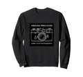 Analog Precision 35Mm Camera Art Sweatshirt - Trendy Graphic for Adults - T-Shirt, Sweatshirt, Hoodie