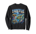 Turtle 80S Funny Sea Turtle 90S Sweatshirt - Aesthetic Graphic Unisex - T-Shirt, Sweatshirt, Hoodie