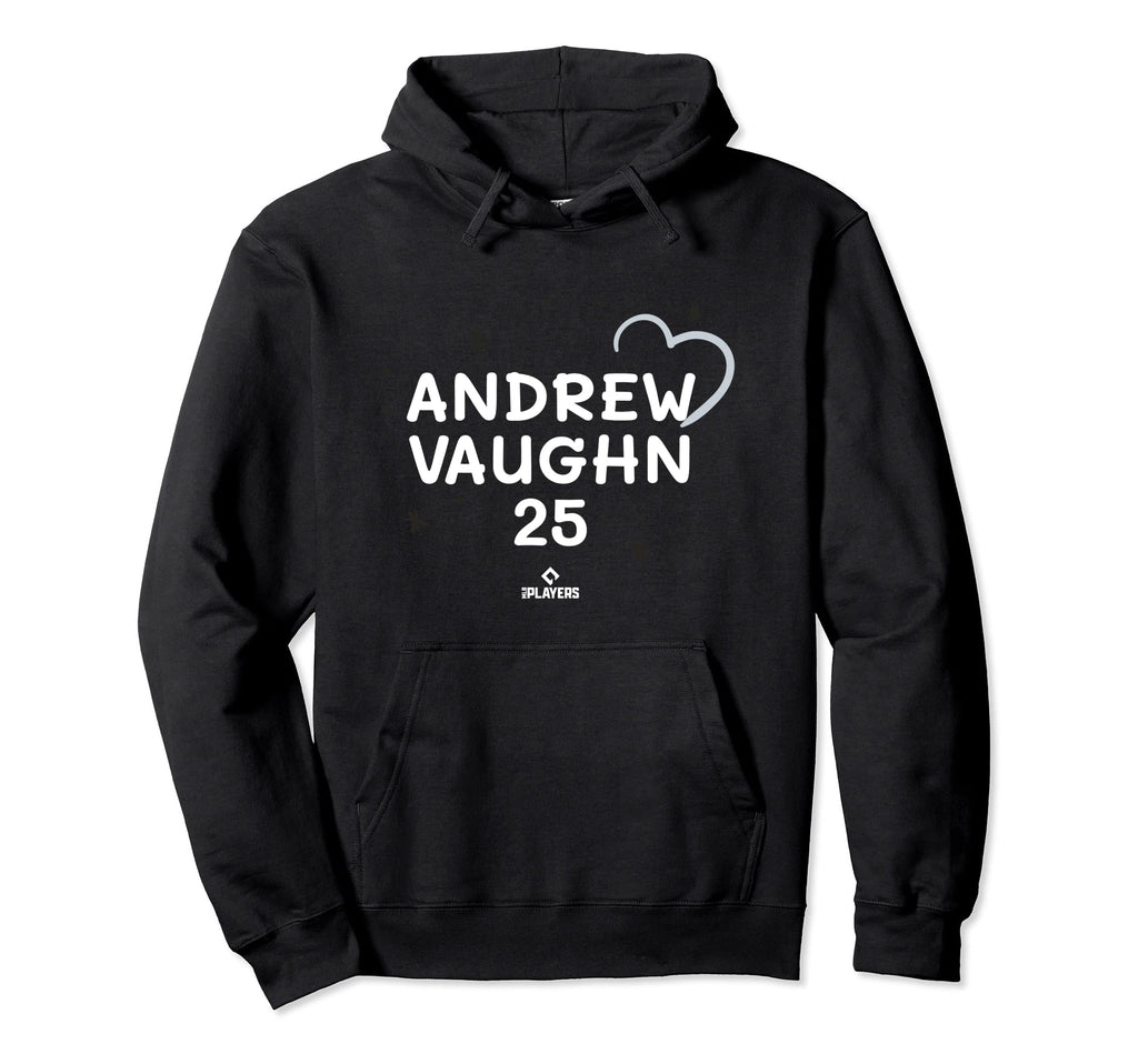 Andrew Vaughn Heart Valentines Day Hoodie - Fun Novelty Design for Adults - T-Shirt, Sweatshirt, Hoodie