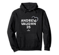 Andrew Vaughn Heart Valentines Day Hoodie - Fun Novelty Design for Adults - T-Shirt, Sweatshirt, Hoodie
