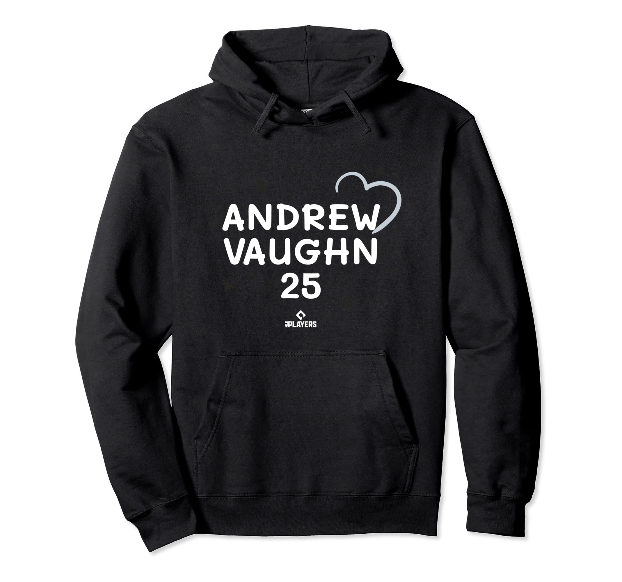 Andrew Vaughn Heart Valentines Day Hoodie - Fun Novelty Design for Adults - T-Shirt, Sweatshirt, Hoodie