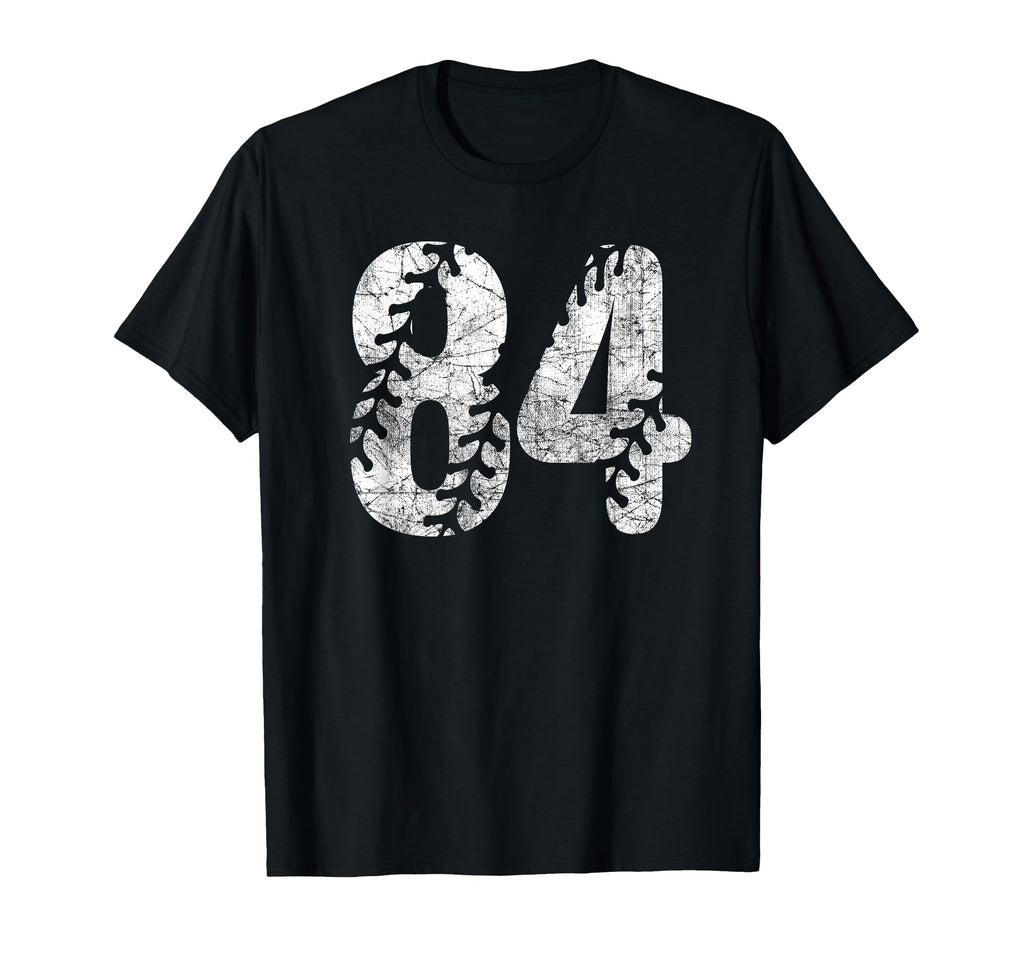 Baseball Softball Mom 84 Number 84 T-Shirt - Fun Novelty Design Men Women - T-Shirt, Sweatshirt, Hoodie