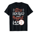 Little Brother Biggest Fan Baseball Season T-Shirt - Unique Graphic Unisex - T-Shirt, Sweatshirt, Hoodie