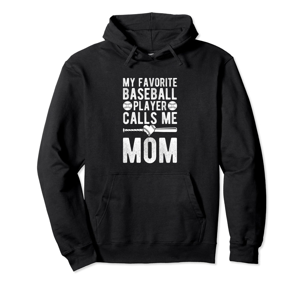 My Favorite Baseball Player Calls Me Hoodie - Aesthetic Graphic for Adults - T-Shirt, Sweatshirt, Hoodie