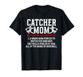 Baseball Catcher Mom Baseball T-Shirt - Aesthetic Graphic Men Women - T-Shirt, Sweatshirt, Hoodie