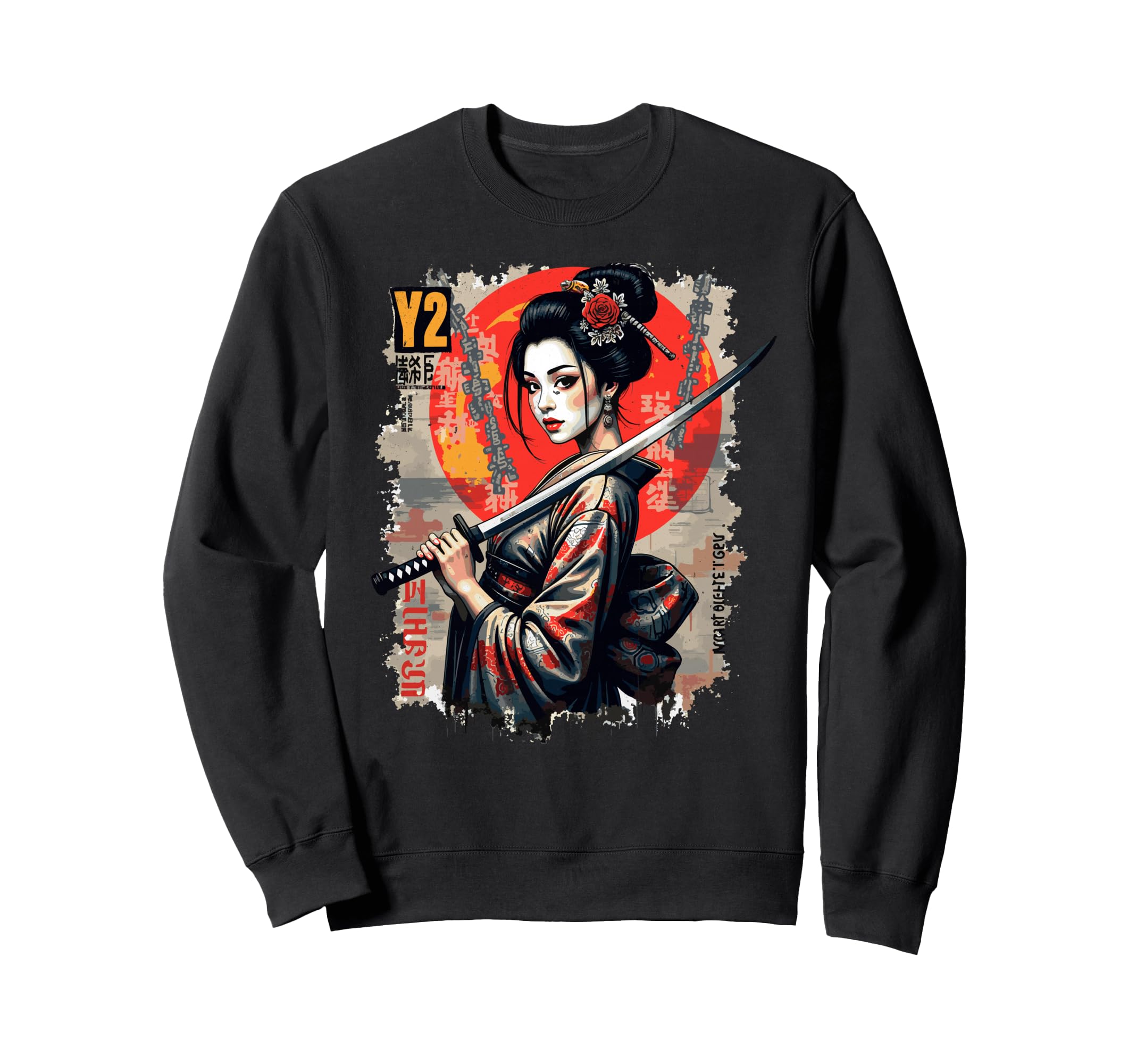 Hip Hop Y2K Hipster Edgy Urban Sweatshirt - Novelty Apparel for Adults - T-Shirt, Sweatshirt, Hoodie