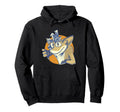 Crash Team Rumble Distressed Crash Circle Hoodie - Novelty Apparel Unisex - T-Shirt, Sweatshirt, Hoodie