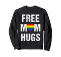 Free Mom Hugs Lgbt Gay Pride Sweatshirt - Minimalist Print Unisex - T-Shirt, Sweatshirt, Hoodie