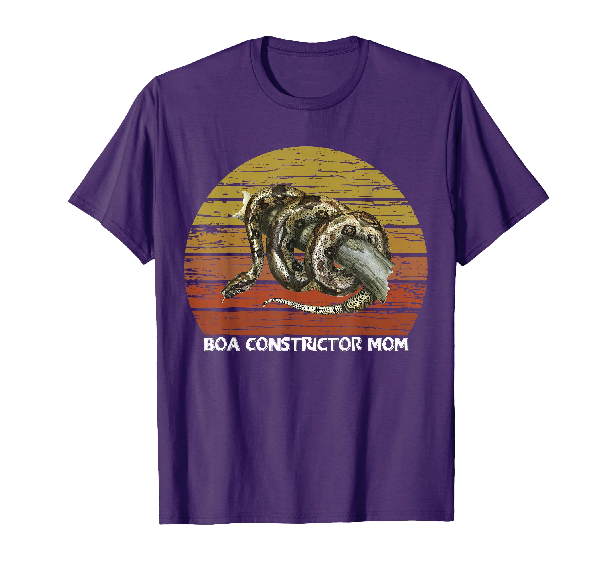 Boa Constrictor Mom Sunset T-Shirt - Unique Graphic Men Women - T-Shirt, Sweatshirt, Hoodie