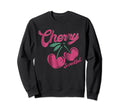 Cherry Sweetful Red Aesthetic Sweatshirt - Minimalist Print for Adults - T-Shirt, Sweatshirt, Hoodie