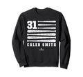 Caleb Smith Flag Phoenix Sweatshirt - Fun Novelty Design Men Women - T-Shirt, Sweatshirt, Hoodie