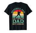 Mens Funny Fathers Day Baseball Dad T-Shirt - Custom Art Print Unisex - T-Shirt, Sweatshirt, Hoodie