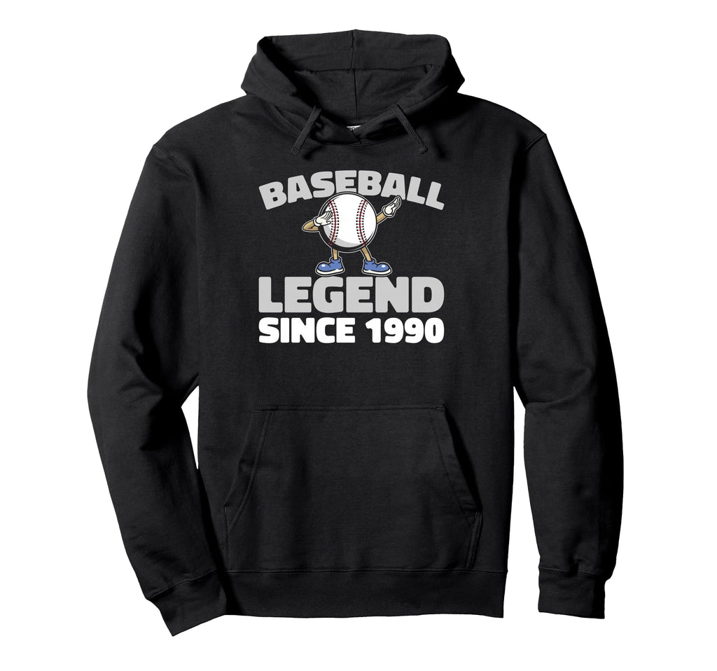 Born 1990 Baseball Team Player Sport Hoodie - Graphic Print for Adults - T-Shirt, Sweatshirt, Hoodie