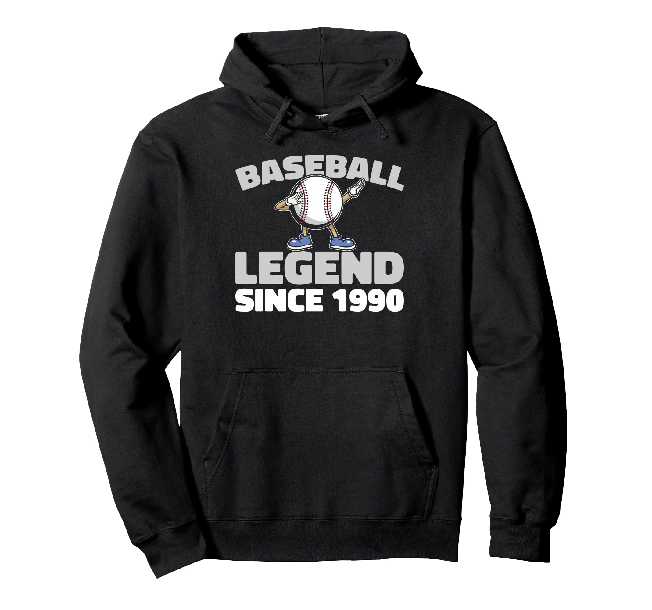 Born 1990 Baseball Team Player Sport Hoodie - Graphic Print for Adults - T-Shirt, Sweatshirt, Hoodie