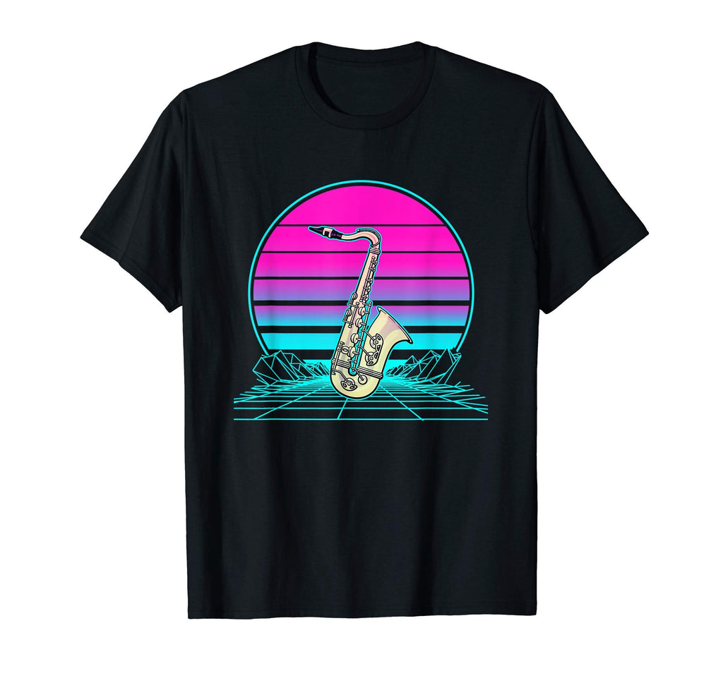 Sunset Jazz Saxophone T-Shirt - Streetwear Style Men Women - T-Shirt, Sweatshirt, Hoodie