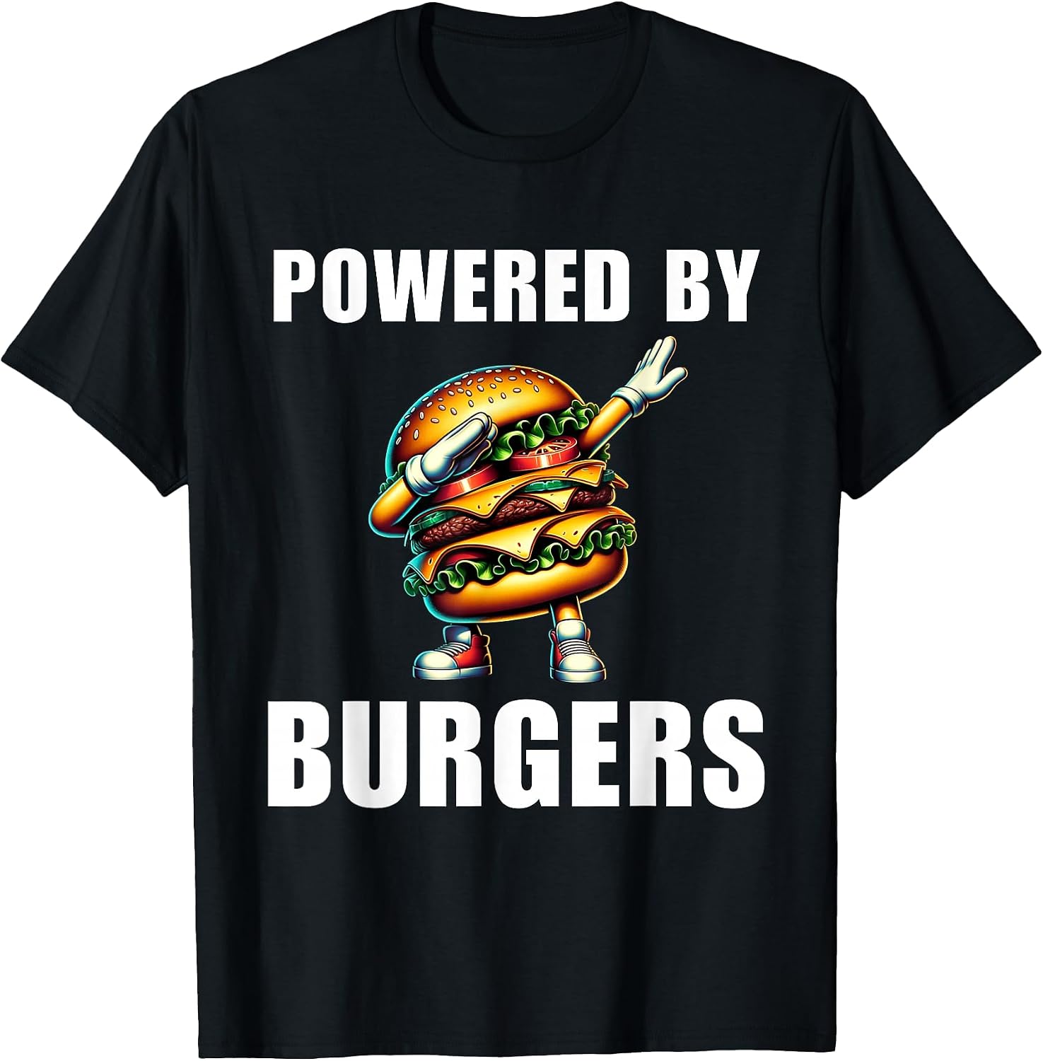Funny Burger Hamburger Food Apparel - Adult & Kids T-Shirts, Sweatshirts & Hoodies apparel design preview 1