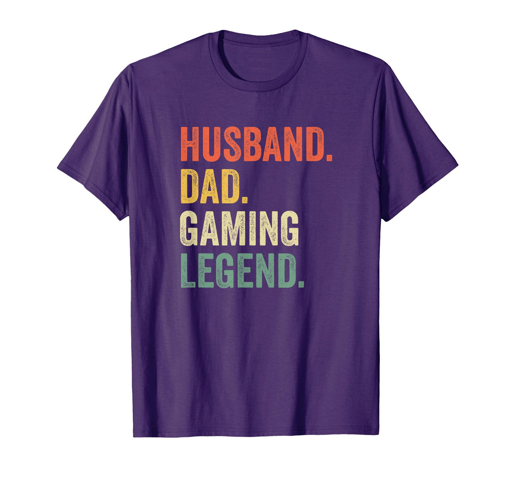 Gamer Dad Husband Video Game Legend T-Shirt - Aesthetic Graphic Unisex - T-Shirt, Sweatshirt, Hoodie