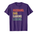 Gamer Dad Husband Video Game Legend T-Shirt - Aesthetic Graphic Unisex - T-Shirt, Sweatshirt, Hoodie