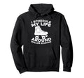 Skater Skates Roller Skating Hoodie - Fun Novelty Design Men Women - T-Shirt, Sweatshirt, Hoodie