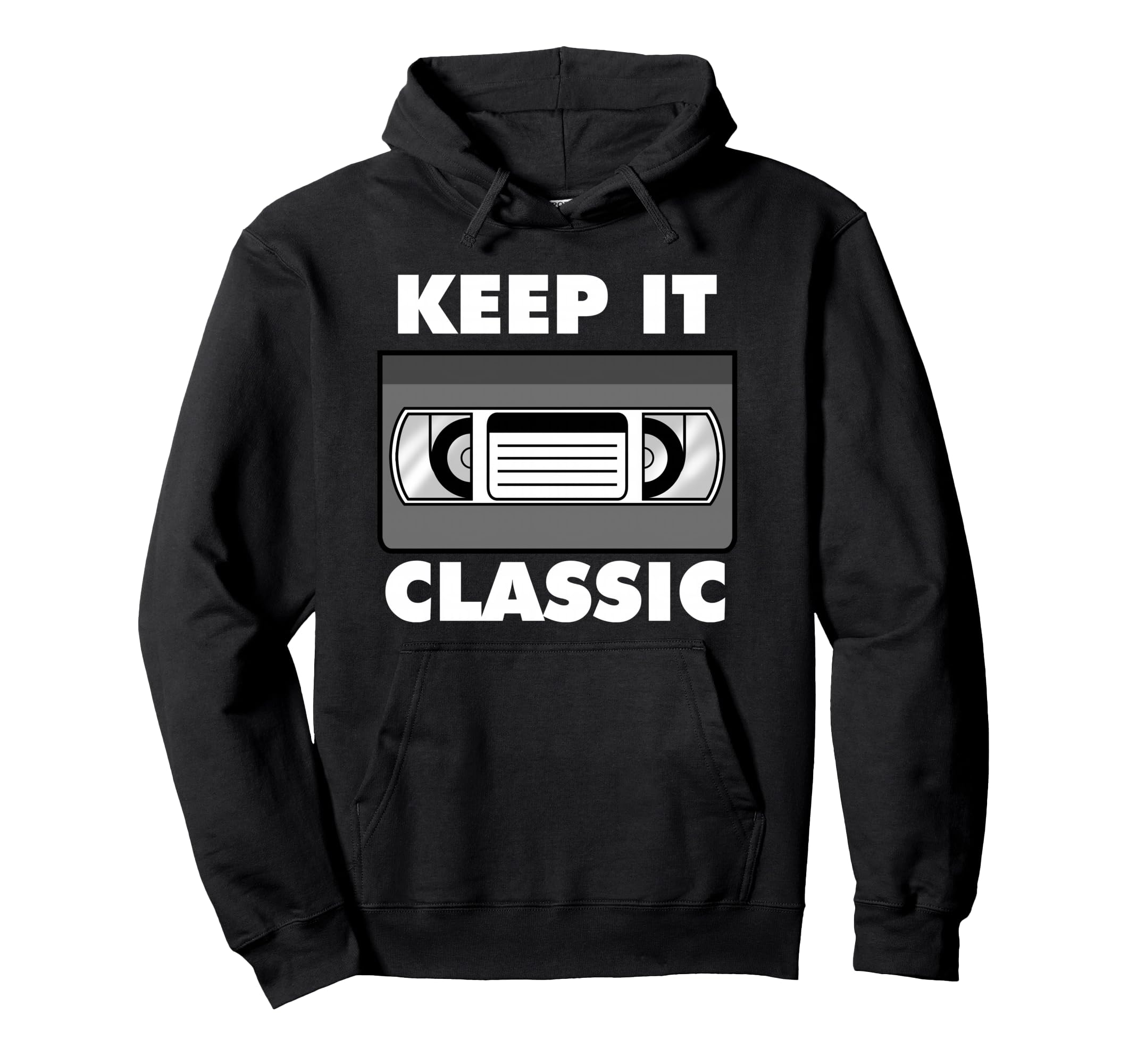 Vhs Video Tape 80S 90S Gift I Keep It Hoodie - Aesthetic Graphic for Adults - T-Shirt, Sweatshirt, Hoodie