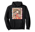 Vaporwave Glitch Aesthetic Anime Koi Hoodie - Streetwear Style for Adults - T-Shirt, Sweatshirt, Hoodie