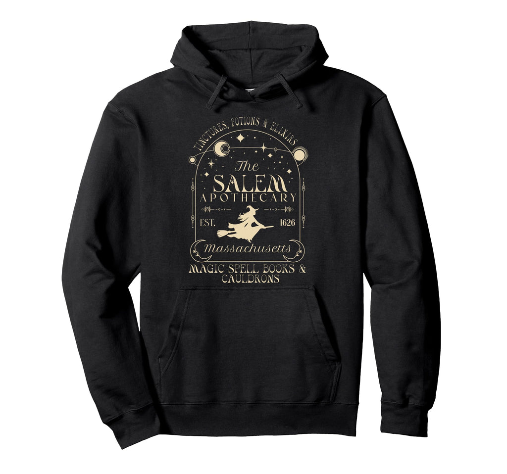 Boho Celestial Salem Apothecary Witch Hoodie - Trendy Graphic Men Women - T-Shirt, Sweatshirt, Hoodie