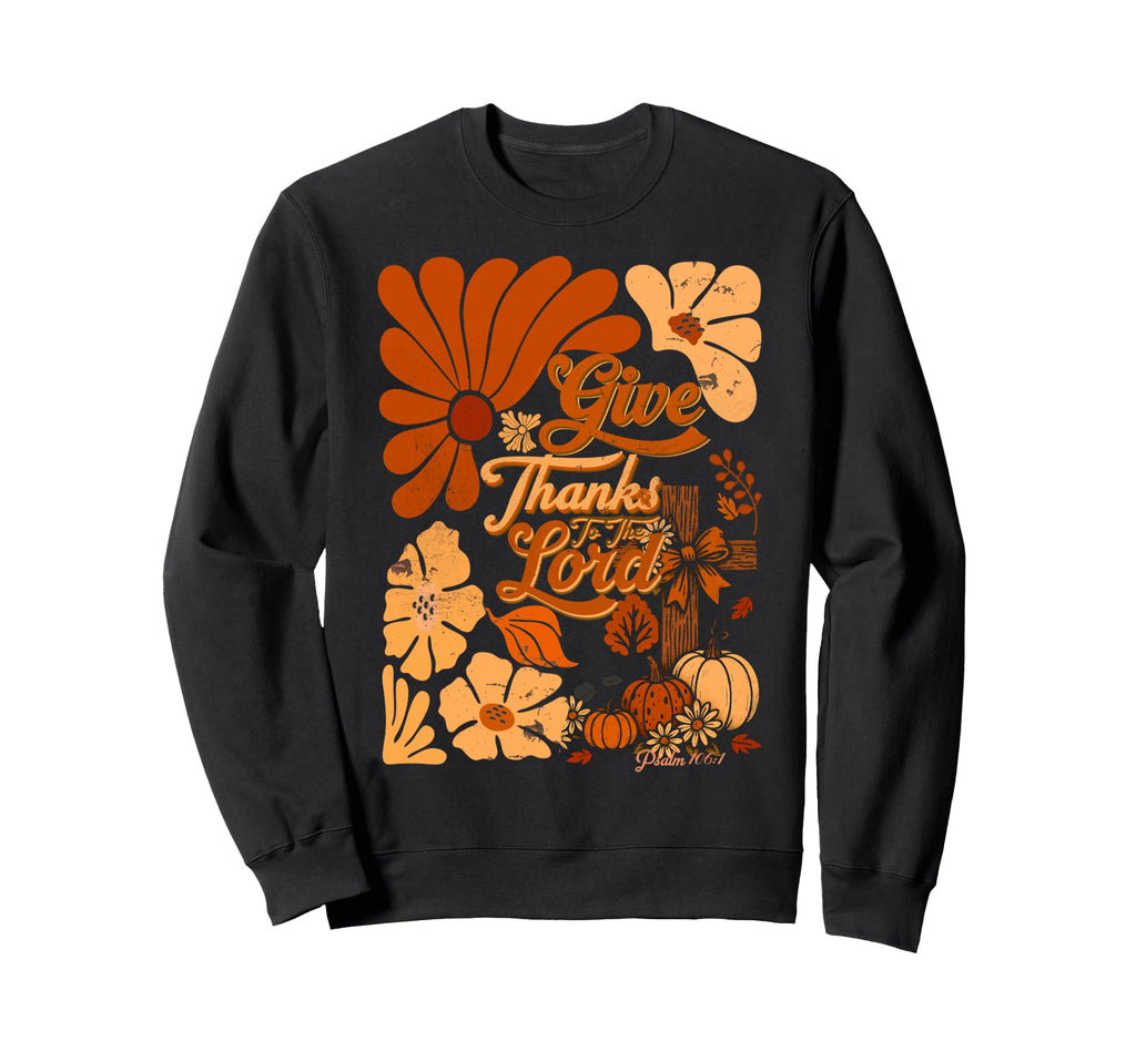 Boho Christian Fall Pumpkin Sweatshirt - Fun Novelty Design for Adults - T-Shirt, Sweatshirt, Hoodie
