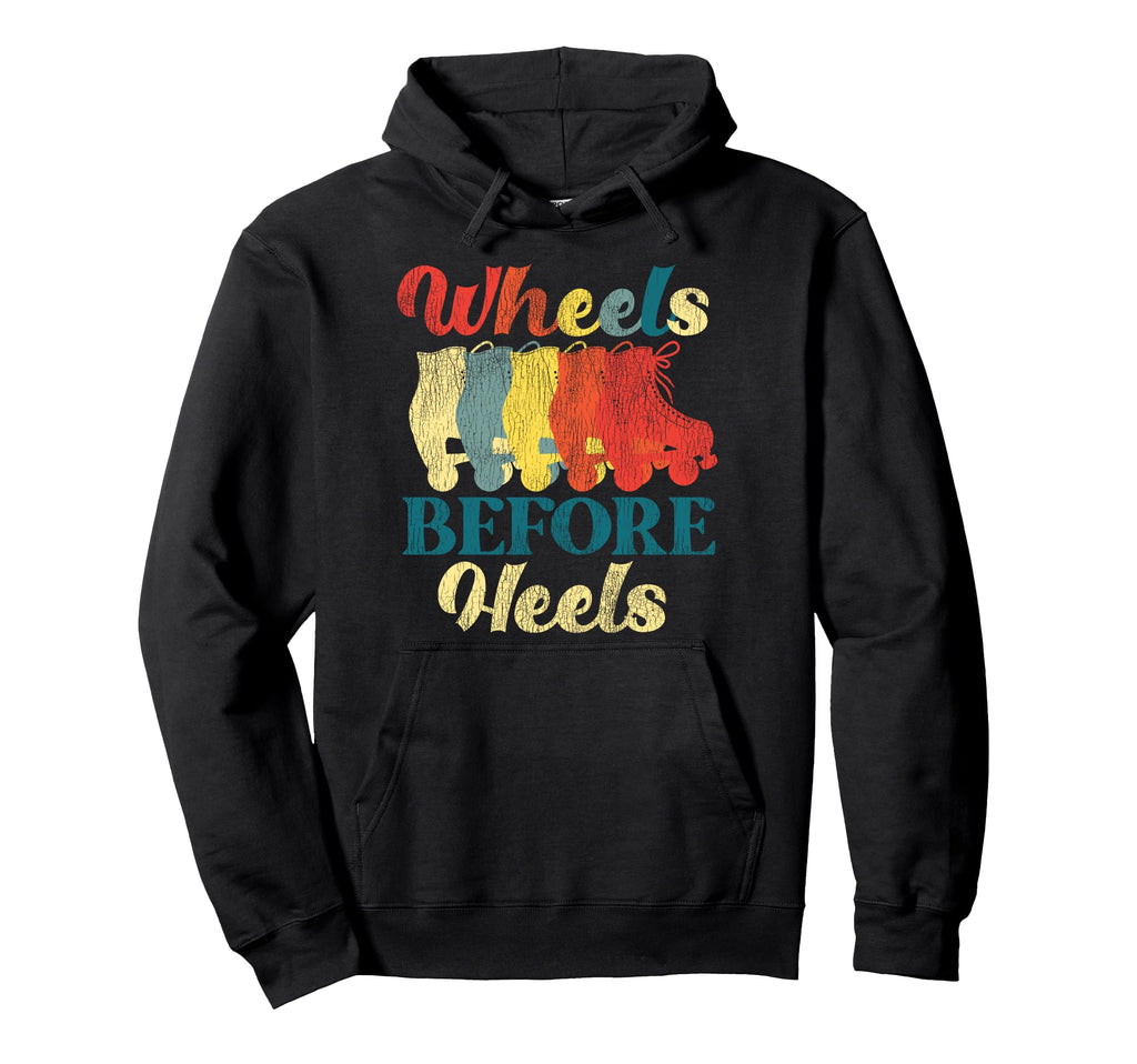 Roller Skating Skate 1970S Hoodie - Fun Novelty Design for Adults - T-Shirt, Sweatshirt, Hoodie