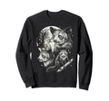 Aye Aye 90S Aesthetic Y2K Aye Aye Sweatshirt - Aesthetic Graphic for Adults - T-Shirt, Sweatshirt, Hoodie