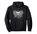 Aesthetic Y2K Fairy Wings Skeleton Alt Hoodie - Custom Art Print Men Women - T-Shirt, Sweatshirt, Hoodie
