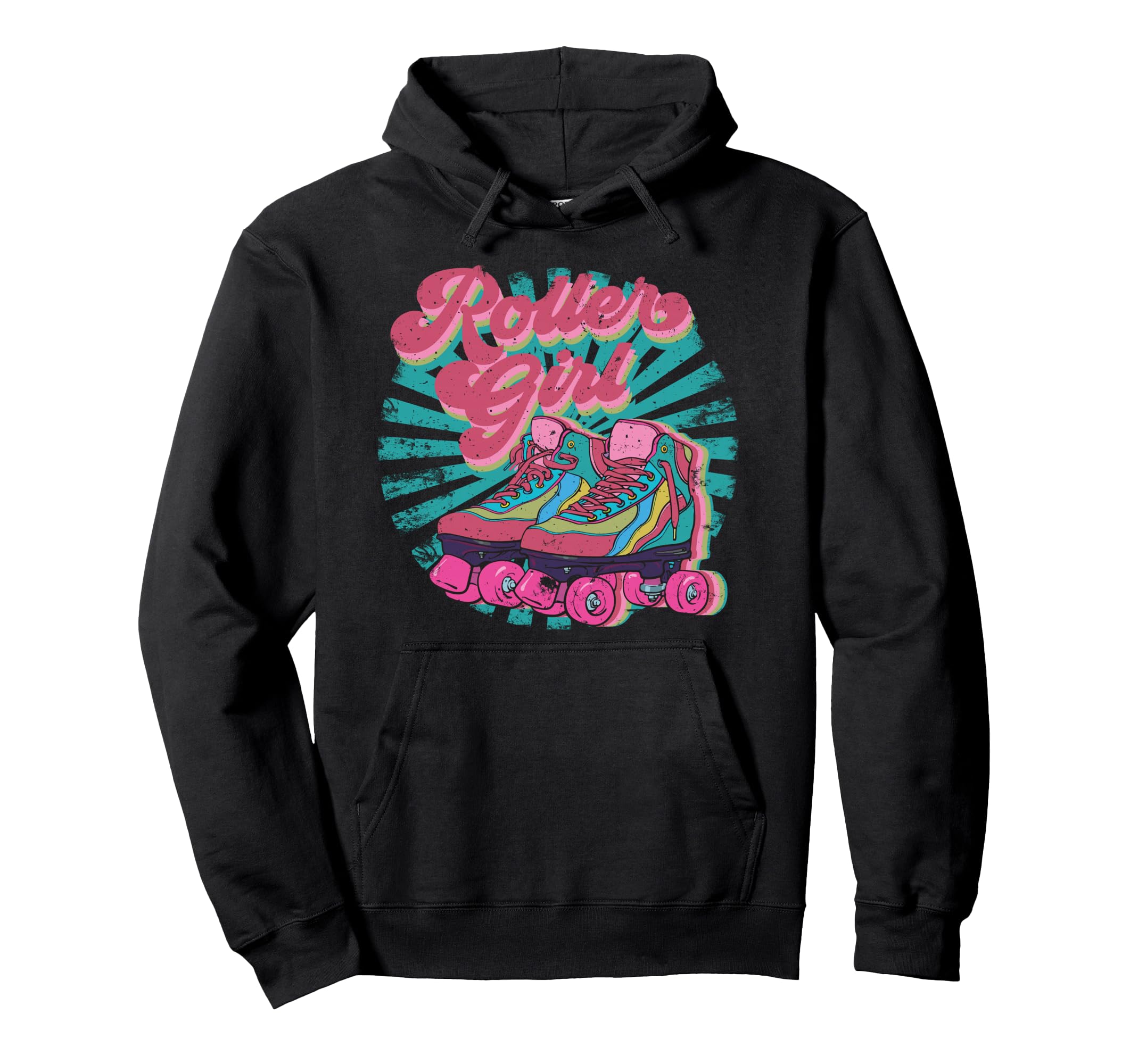Roller Skate Skating 70S Gift Hoodie - Streetwear Style Men Women - T-Shirt, Sweatshirt, Hoodie