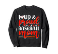 Baseball Mom Funny Sport Mommy Sweatshirt - Aesthetic Graphic Men Women - T-Shirt, Sweatshirt, Hoodie