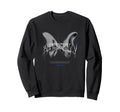Butterfly Y2K Grunge Aesthetic Sweatshirt - Novelty Apparel Unisex - T-Shirt, Sweatshirt, Hoodie