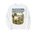 Sheep 70S 90S Sheep Farm Animal Lover Sweatshirt - Unique Graphic Unisex - T-Shirt, Sweatshirt, Hoodie