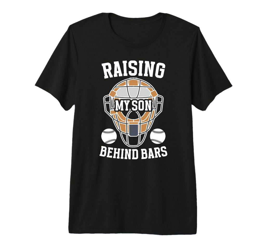 Baseball Catcher Mom Funny Mom T-Shirt - Fun Novelty Design Unisex - T-Shirt, Sweatshirt, Hoodie