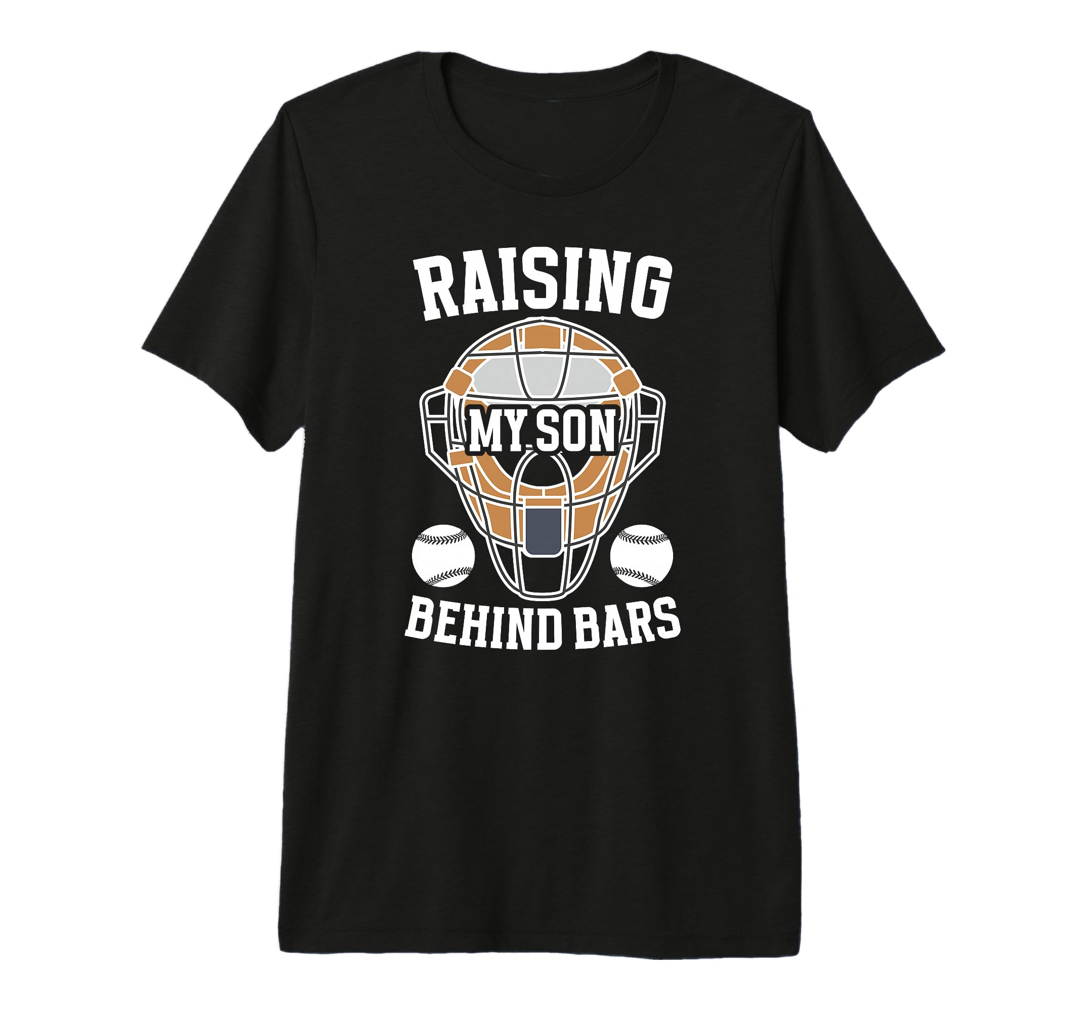 Baseball Catcher Mom Funny Mom T-Shirt - Fun Novelty Design Unisex - T-Shirt, Sweatshirt, Hoodie